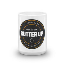 Load image into Gallery viewer, Butter Up Round Logo Mug