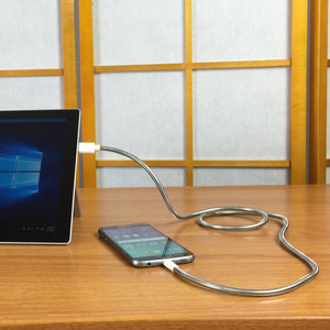 Fuse Chicken - TITAN M : Dual Layer Flexible Steel - Micro USB For Android 1 Meter