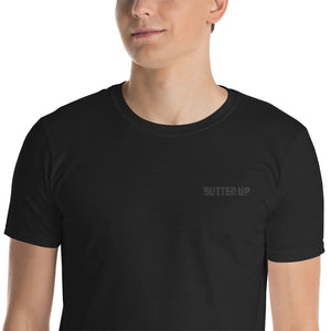 Butter Up Embroidered Logo Unisex T-Shirt