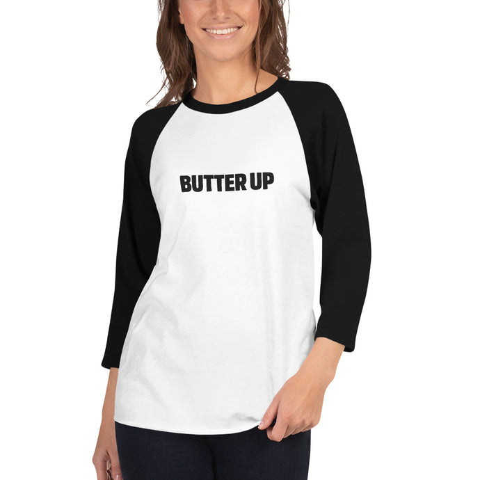 Unisex Butter Up 3/4 Sleeve Raglan Shirt
